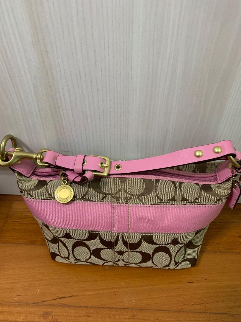 Tiny coach purse hot sale
