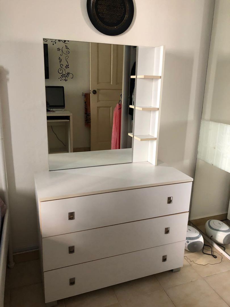 Dressing table ,Ikea, Furniture & Home Living, Furniture, Tables & Sets