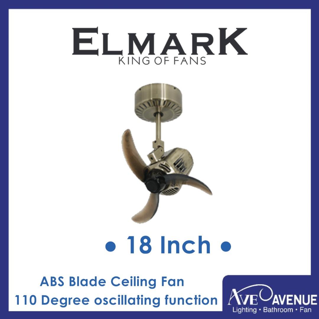 Elmark Air Craft 18 Ceiling Fan With Remote Control Home