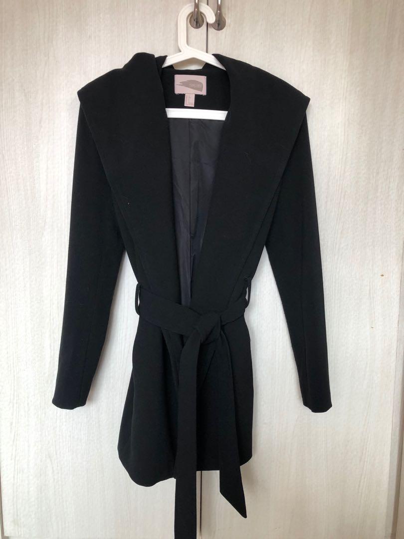 Forever 21 wrap coat clearance