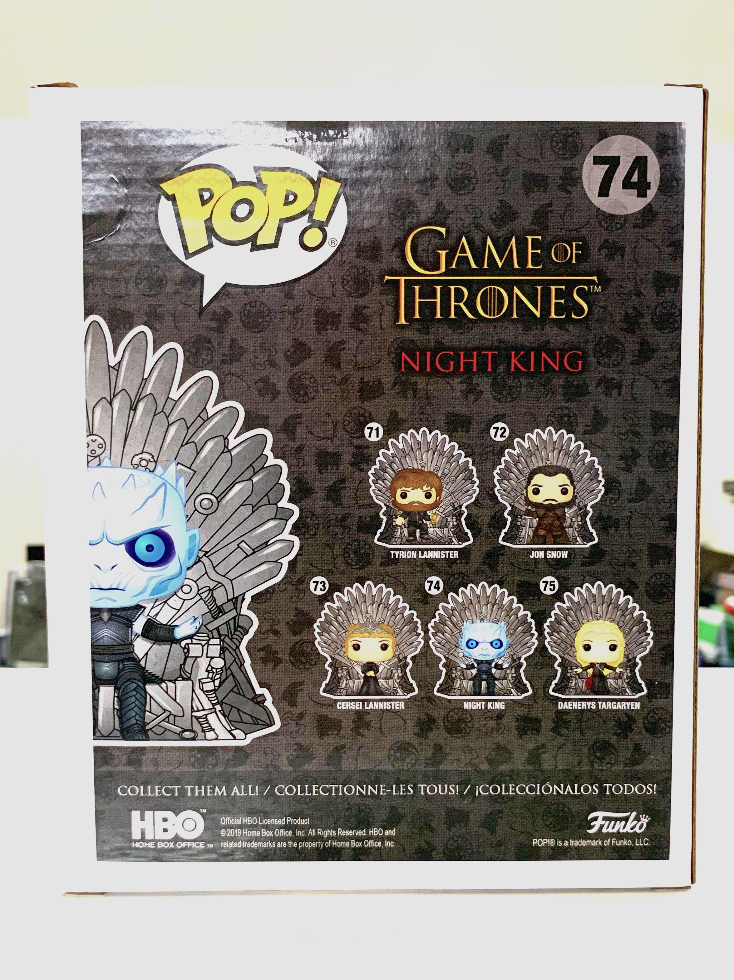 At&t funko pop metallic night king Clearance
