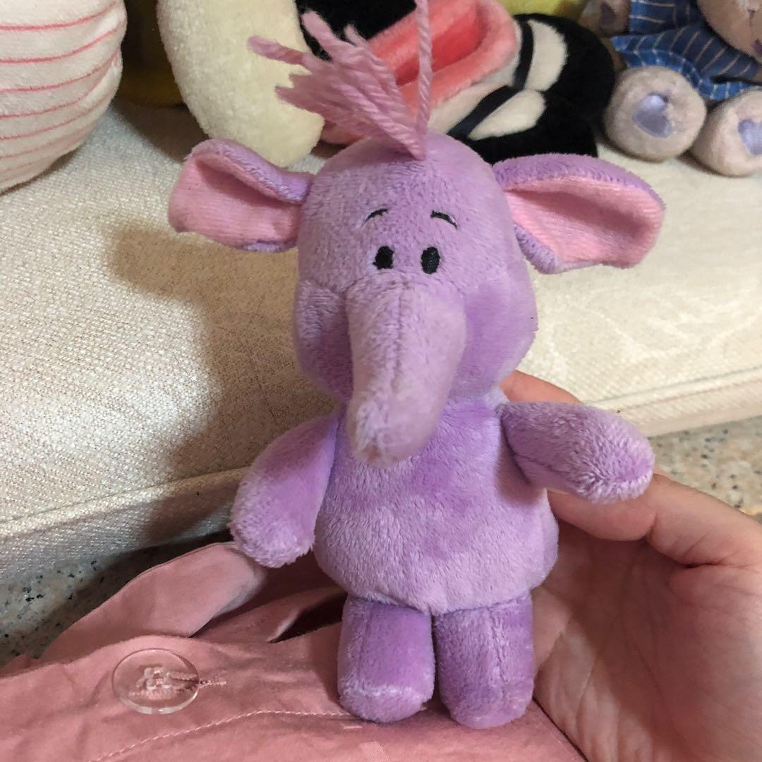 2019 New Disney Heffalump Lumpy Elephant Plush Toy Winnie the Pooh Stuffed 