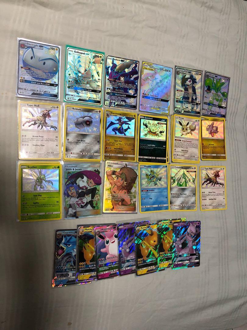 Hidden Fates Shiny Pokemon Cards For Sale Toys Games Board Games Cards On Carousell