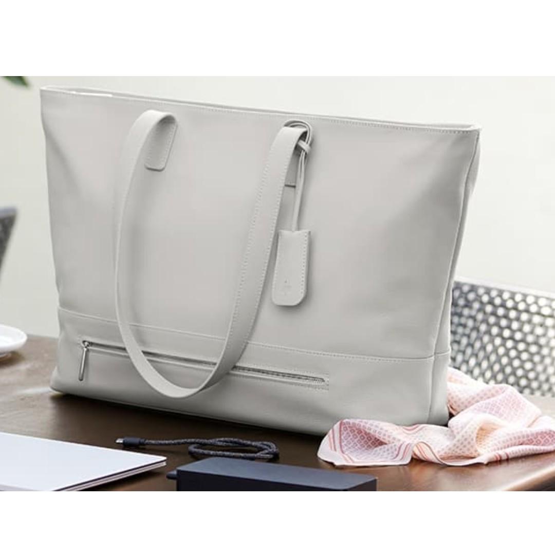 HP Spectre Premium Leather Tote Bag Women s Fashion Bags Wallets Tote Bags on Carousell