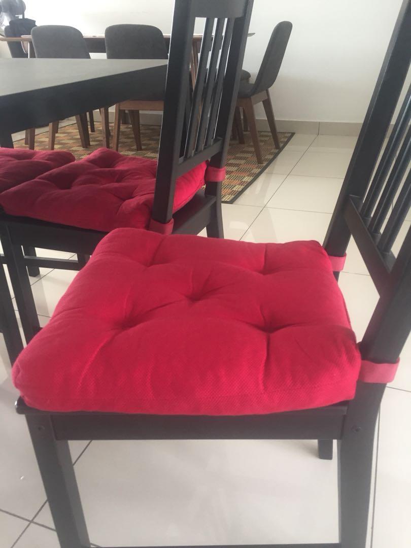 IKEA dining table and chairs, Furniture & Home Living, Furniture