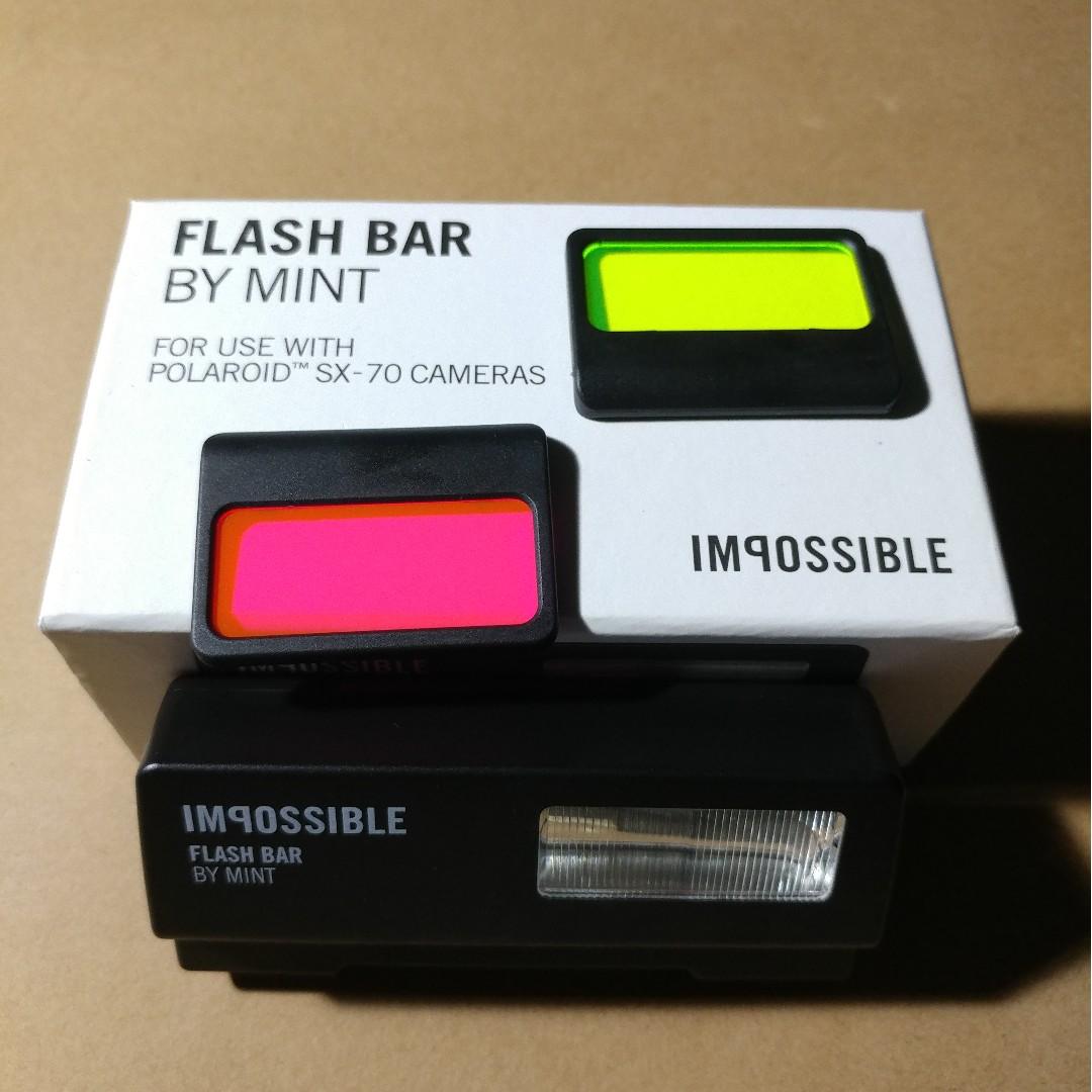 Impossible Flash Bar by MiNT for Polaroid, 攝影器材, 攝影配件, 閃光燈 Carousell