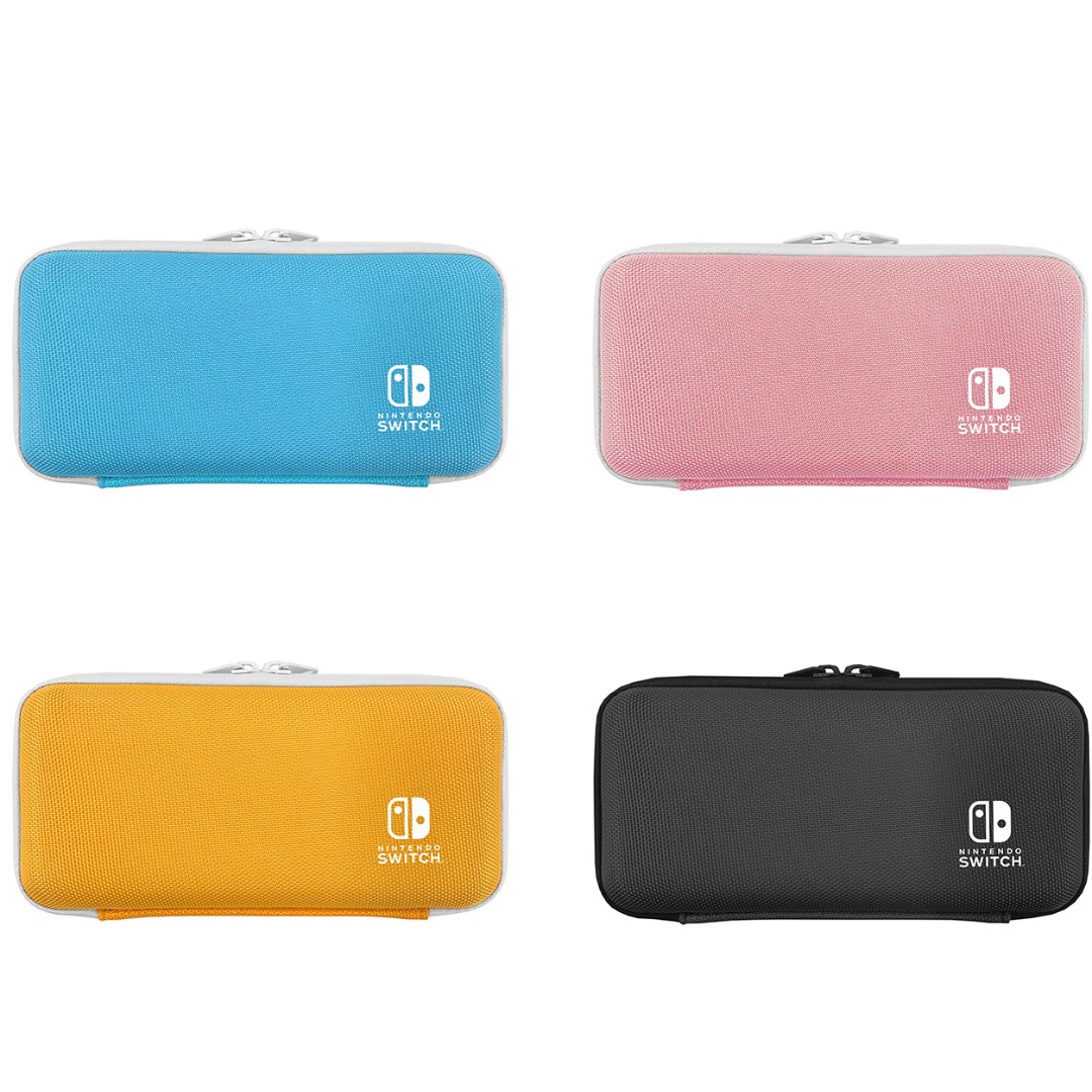 Keys Factory Slim Hard Case For Nintendo Switch Lite Black Pink