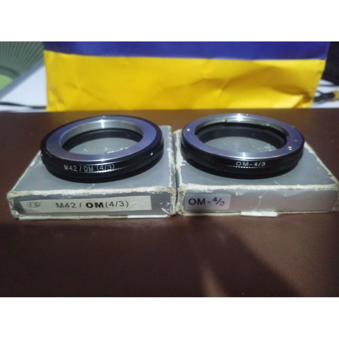 Lens adapter OM M42 (Category: Lens & Kits) located in Quezon City. Submitted by angeleye7.authentic.source (Listing ID 247443225, Image 1). Description: .