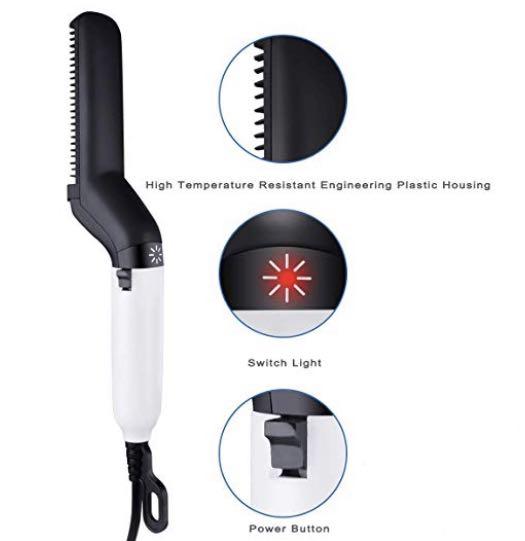 Miruoc electric 2025 beard straightener