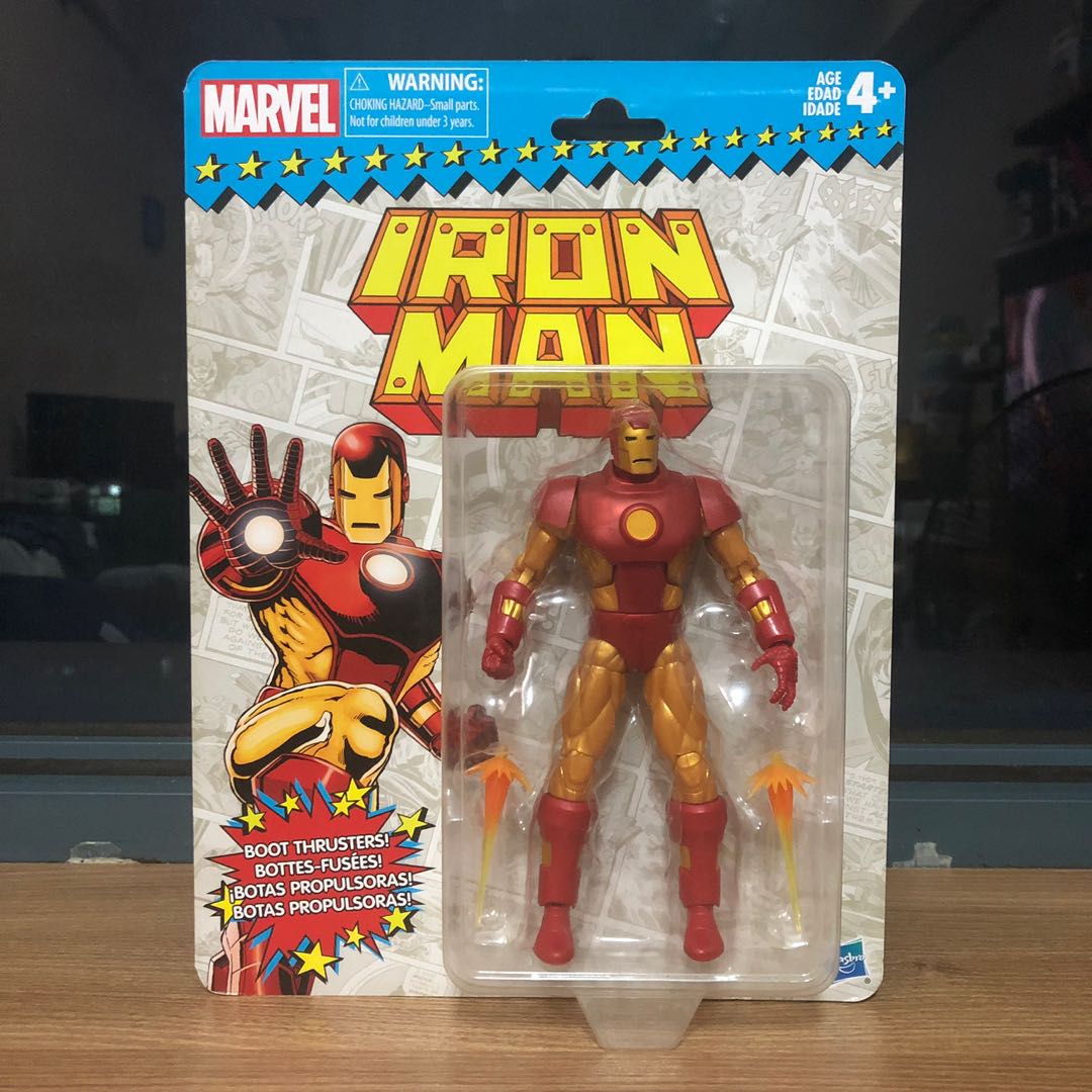 vintage iron man action figure
