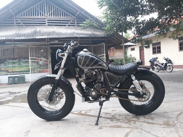 Scorpio bobber custom on sale