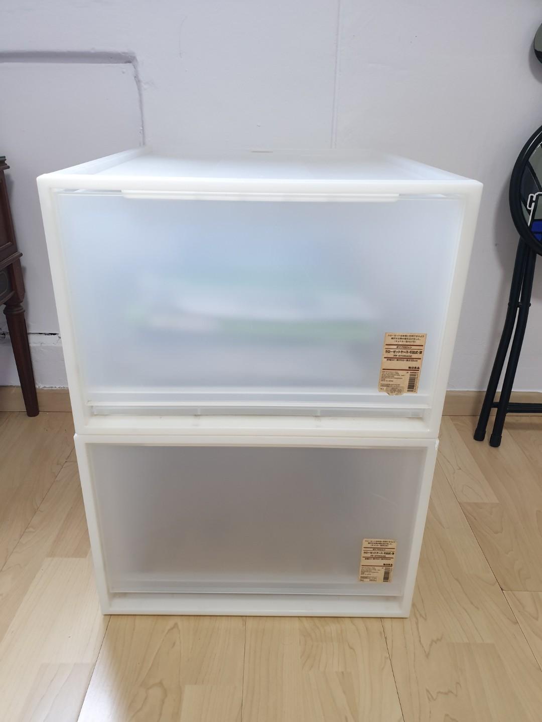 Muji Pp Storage Drawers Furniture Shelves Drawers On Carousell