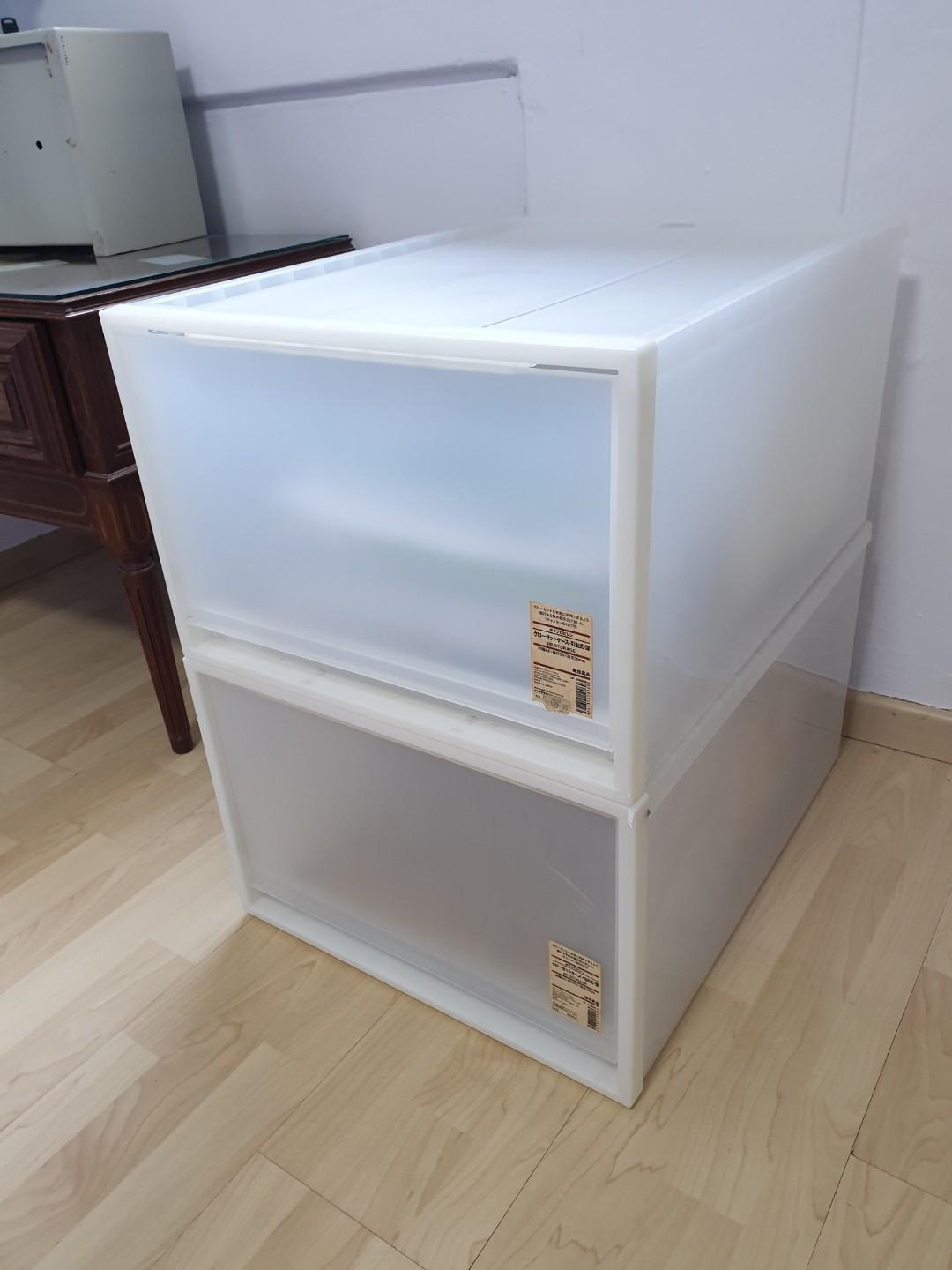 Muji Pp Storage Drawers Furniture Shelves Drawers On Carousell