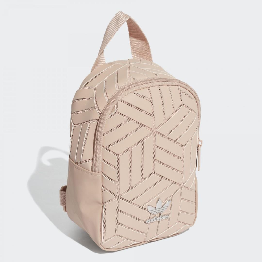 New Ori Adidas 3d Mini Backpack Sling Bag Pink Beige Tas Sporty Selempang Ransel Barang Mewah Tas Dompet Di Carousell