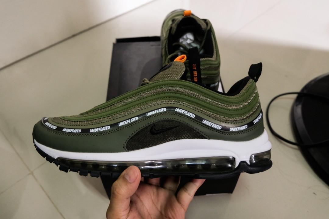 Nike Airmax 97 x Undefeated (Army Green 