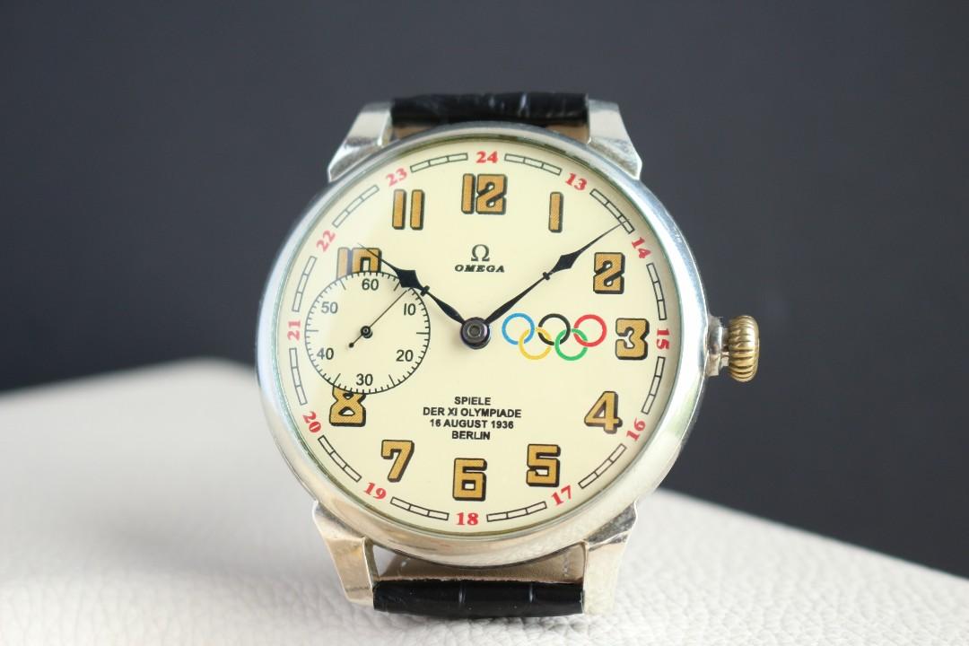 vintage olympic swiss watch