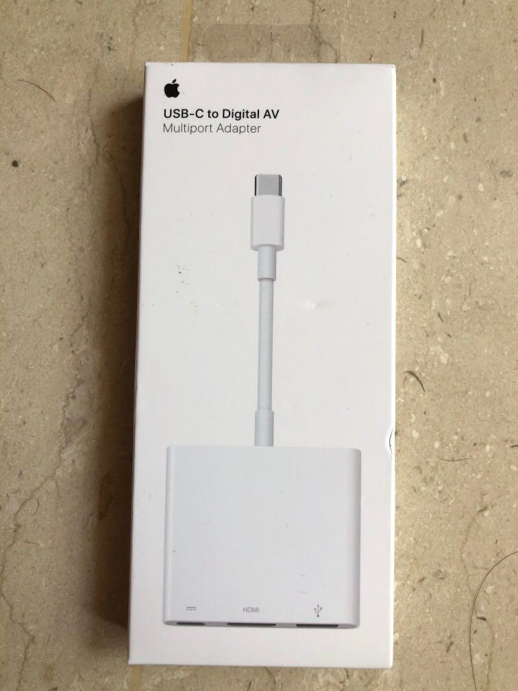 Original Apple Usb C Digital Av Multiport Adapter Bnib Mobile Phones Tablets Mobile Tablet Accessories Mobile Accessories On Carousell
