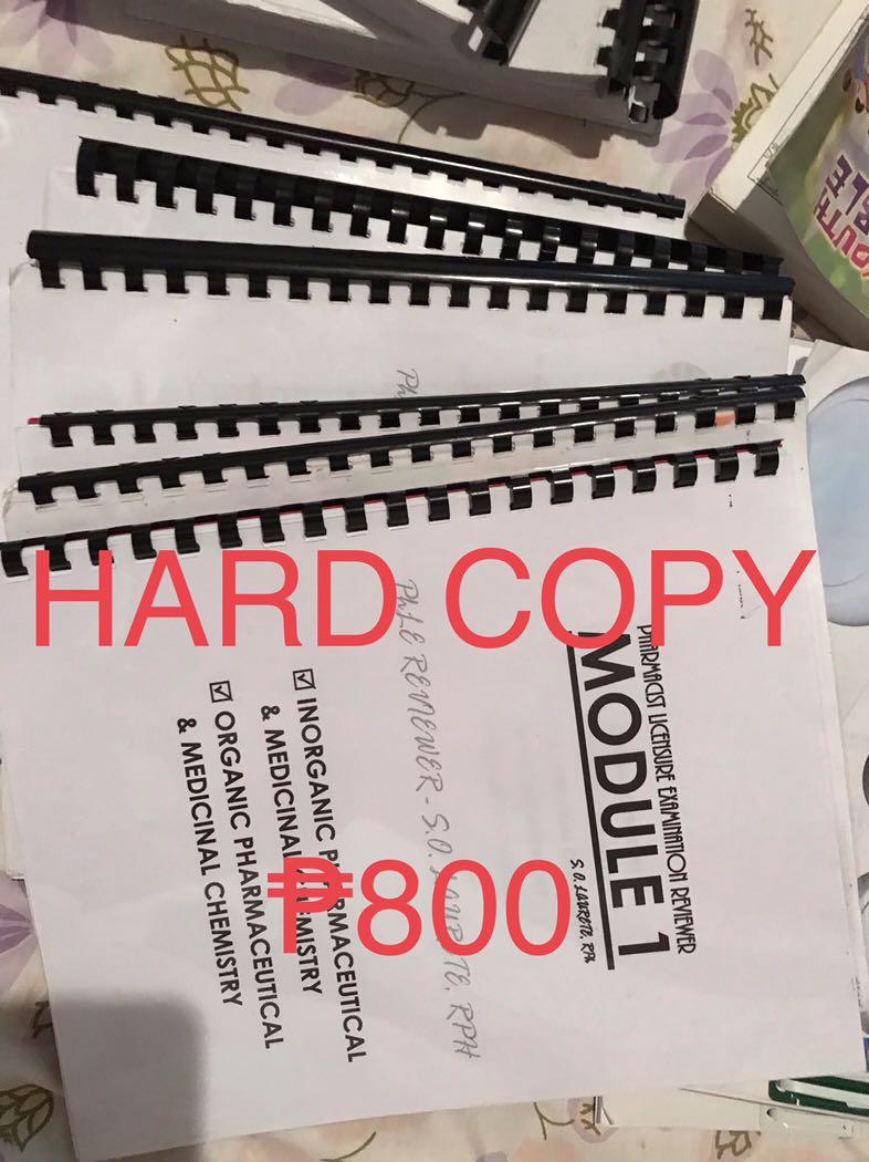 PHARMACY BOARD EXAM REVIEWER (Category: Textbooks) located in Baguio. Submitted by whothefisd (Listing ID 246653453, Image 3). Description: ✔️ Complete board exam reviewers ✔️Notes from top review centers ✔️Tips for board exams ✔️Unlimited access to my Google Drive I used these notes during my review for Pharmacist Licensure examination where I got an average of 87.90% last August 2019. All of these I offer to support aspiring student Pharmacists