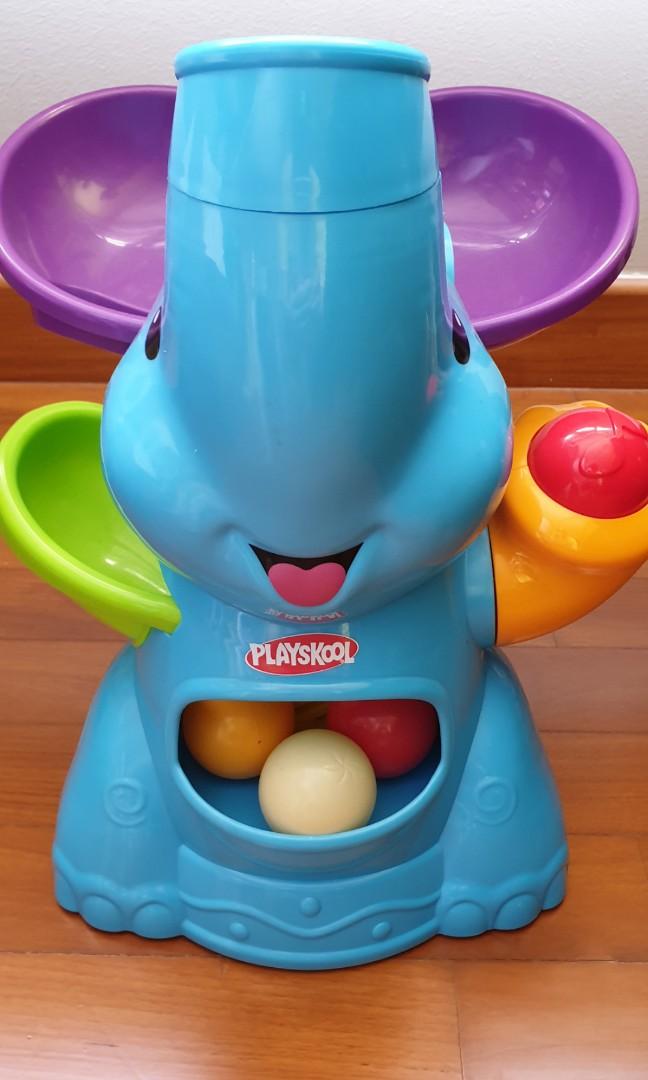 Fisher price best sale elephant blows balls