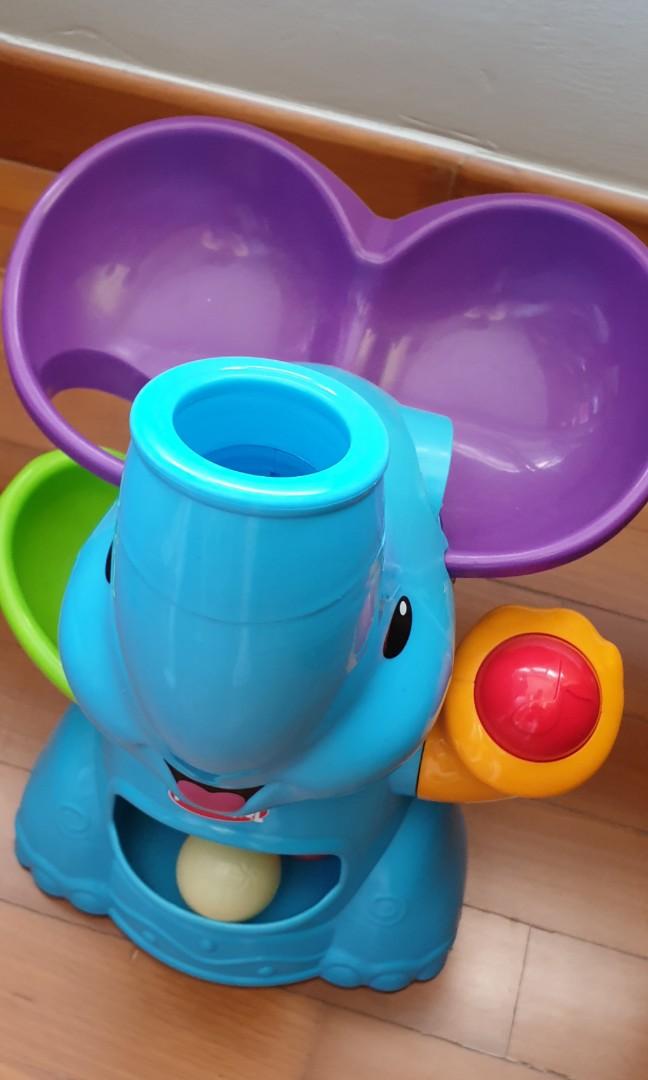 Fisher price elephant blows balls online