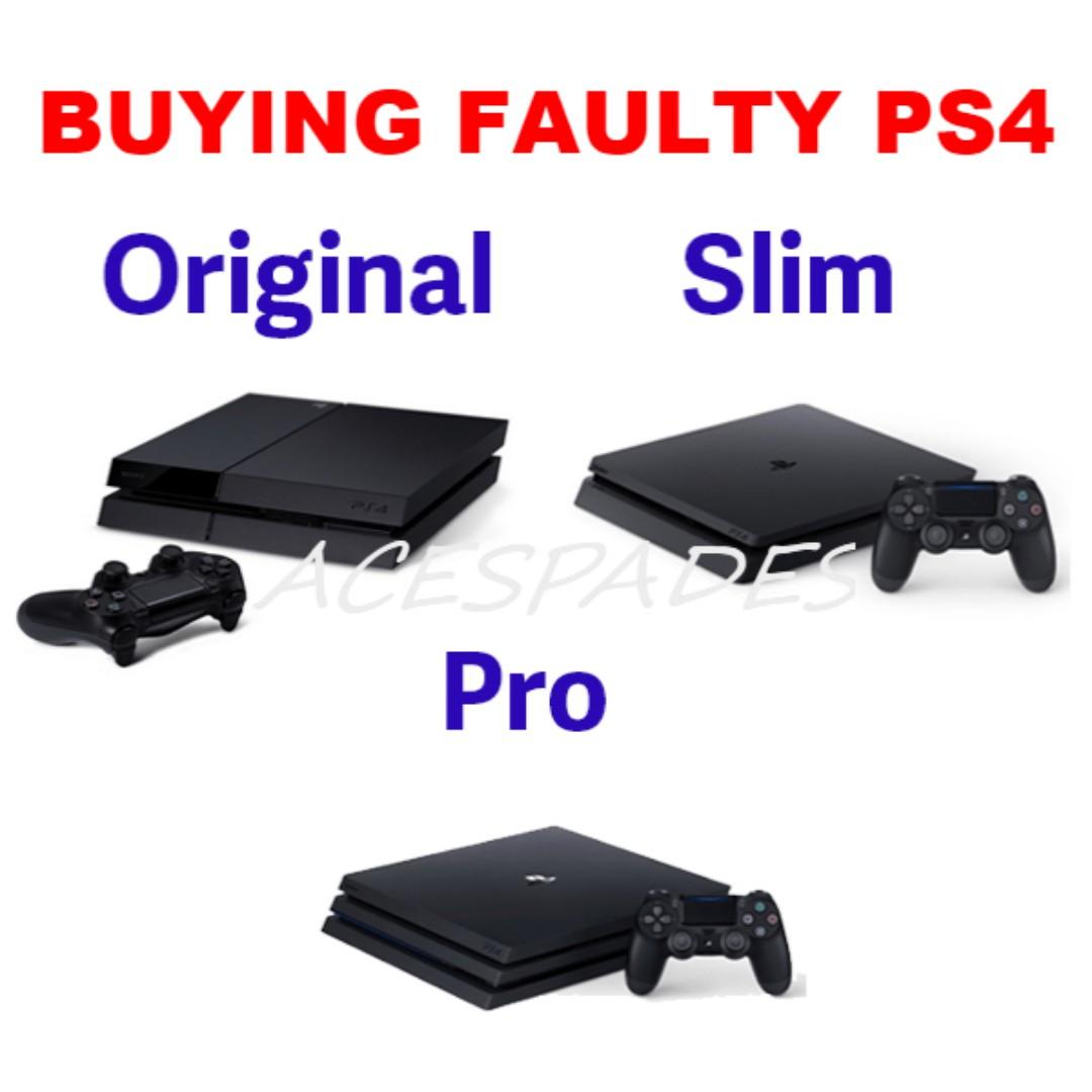 faulty ps4 pro for sale