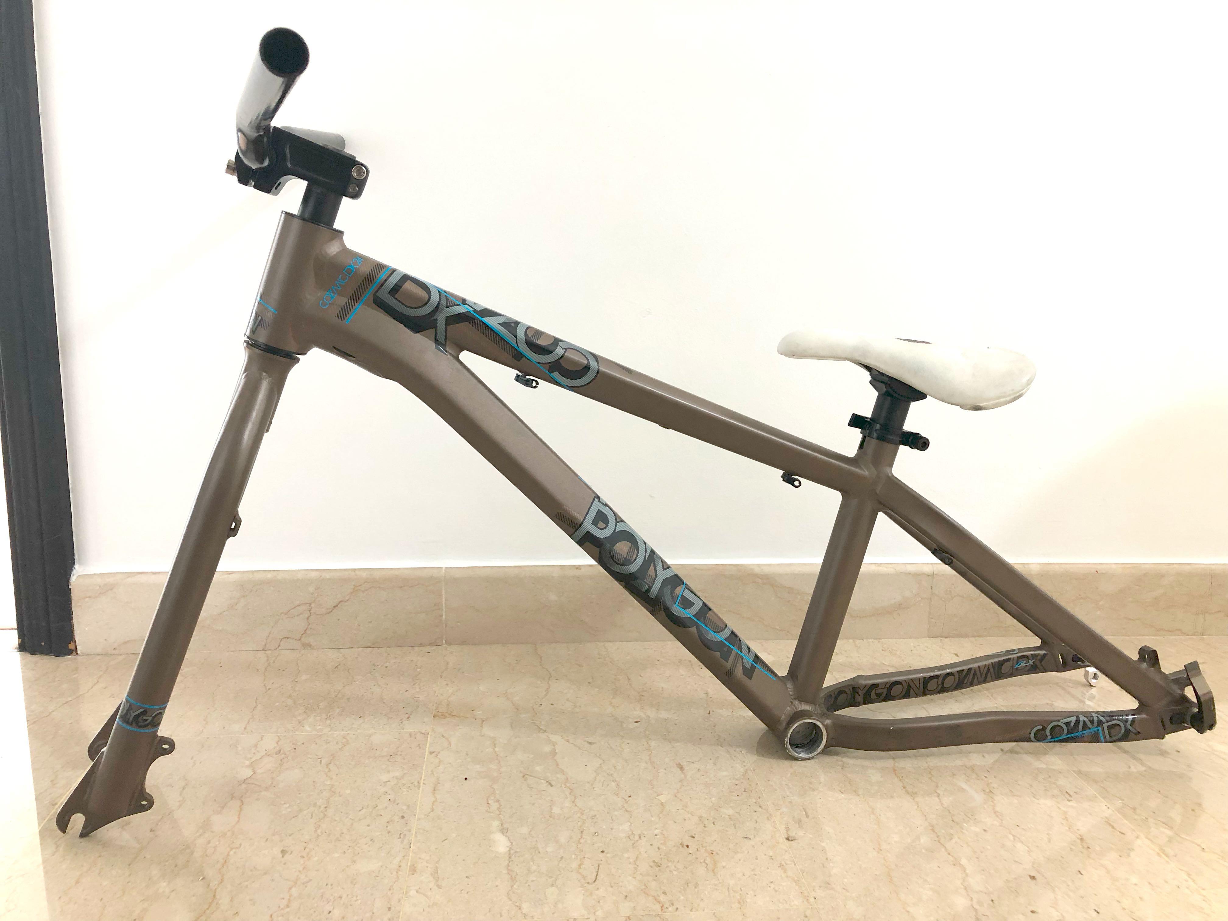 Polygon Cozmic DX 24 Frame Fork Sports Equipment Bicycles