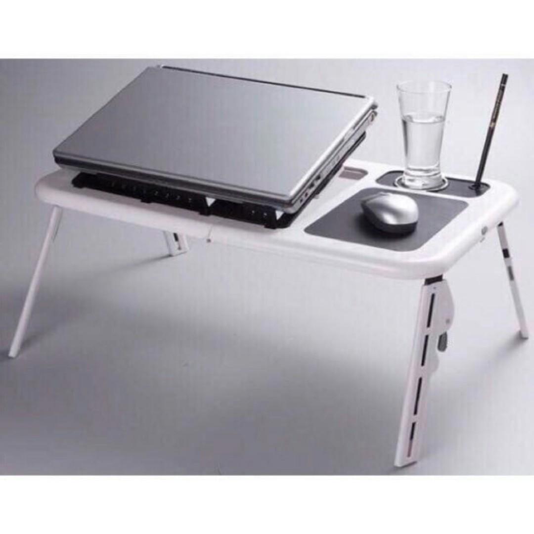 PORTABLE LAPTOP TABLE WITH COOLING FAN, Computers & Tech, Laptops