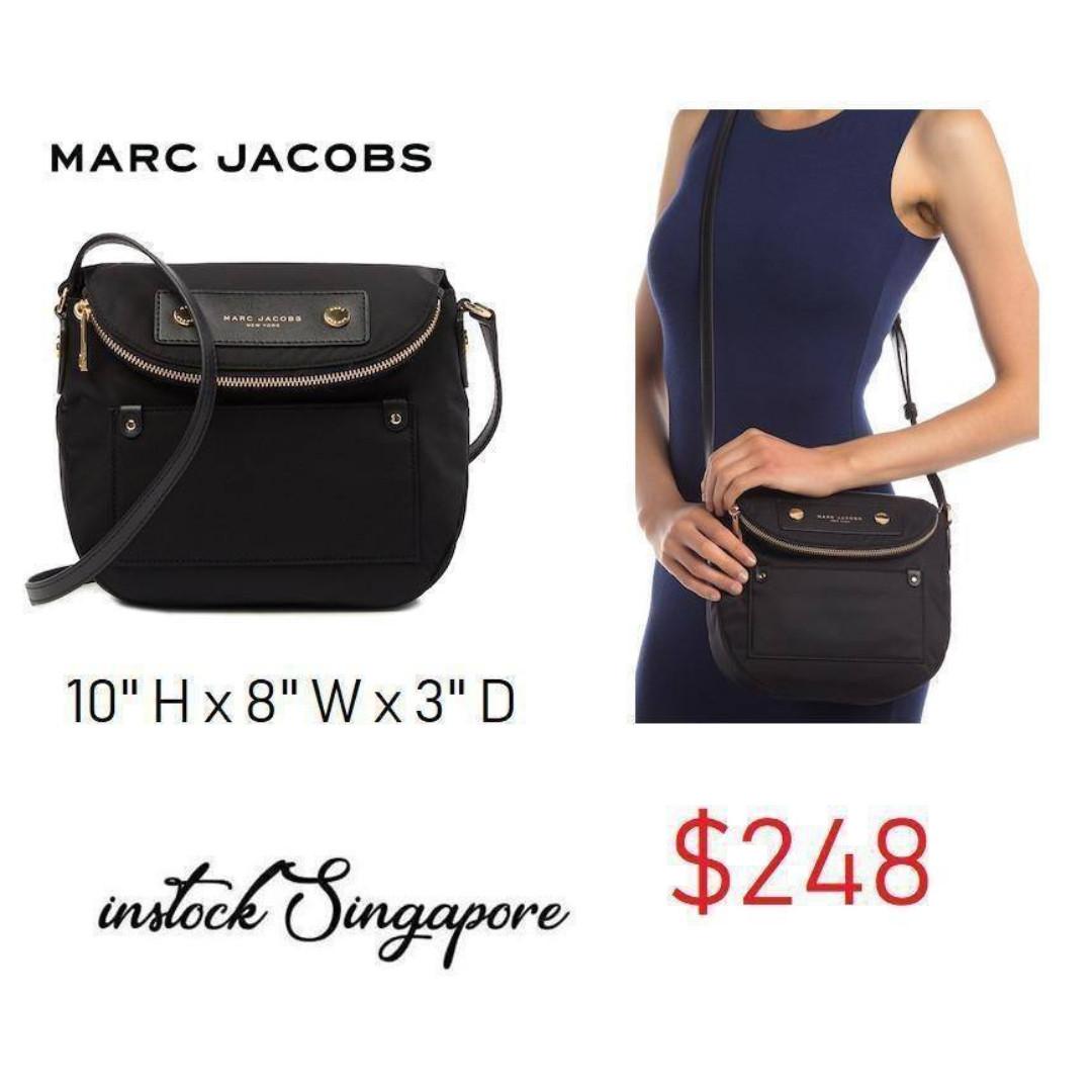 marc jacobs natasha crossbody black