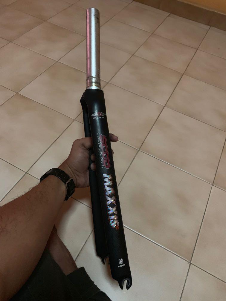 Scud Amobeba Carbon fork Sports Equipment Bicycles Parts Bicycles on Carousell