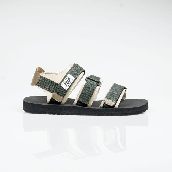 Sepatu Sandal tuf Rainier black cream 