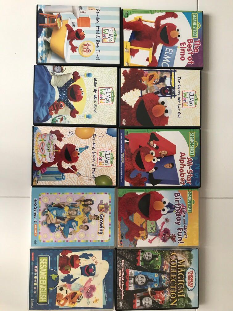 Sesame Street Hi 5 Thomas Dvd 2 Each Music Media Cds Dvds