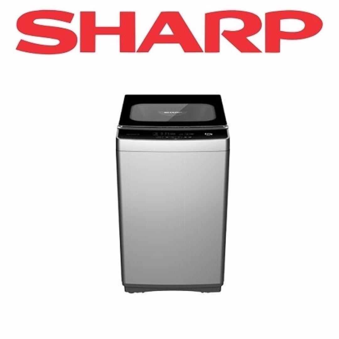 SHARP ESX156 15KG TOP LOAD WASHING MACHINE, TV & Home Appliances