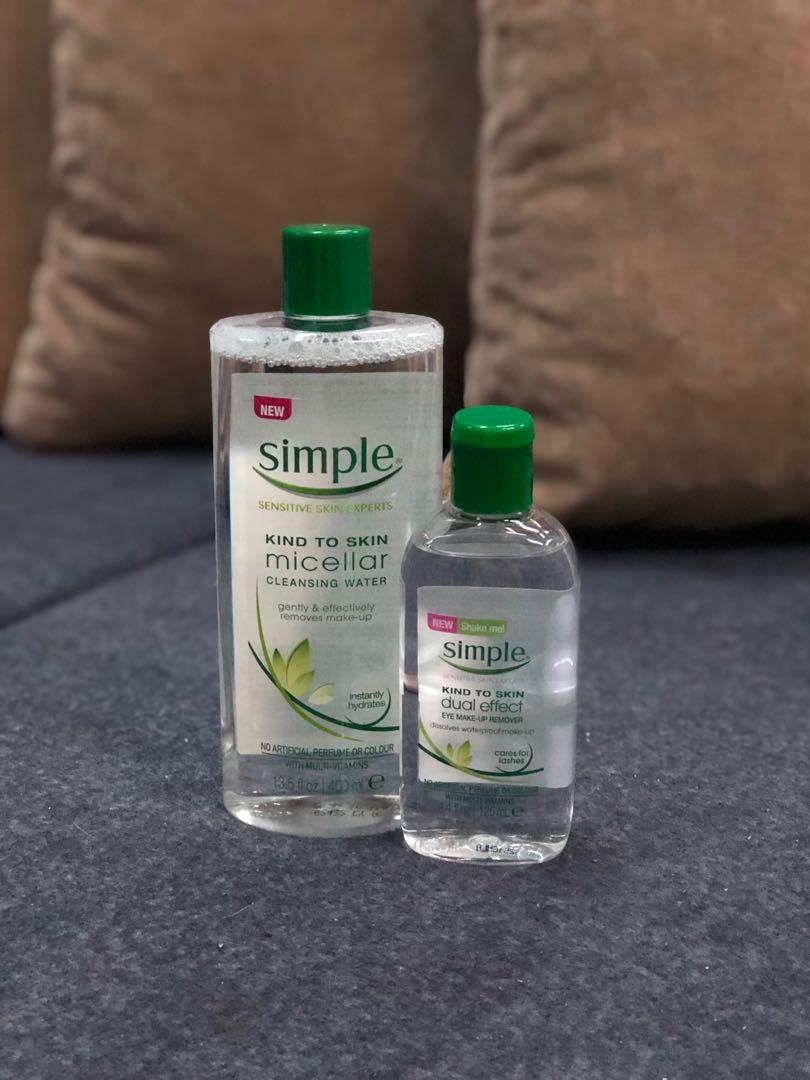 simple makeup remover