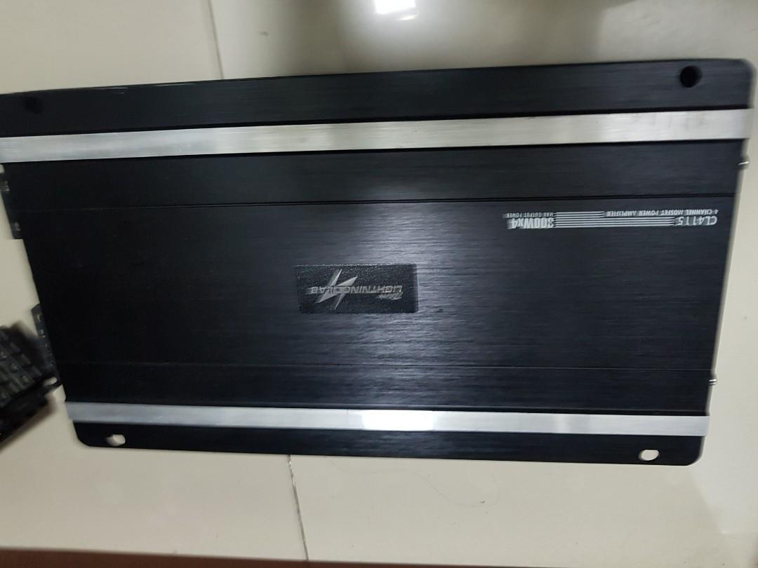lightning lab CL4115 amplifier, Car Parts & Accessories, Audio, Video