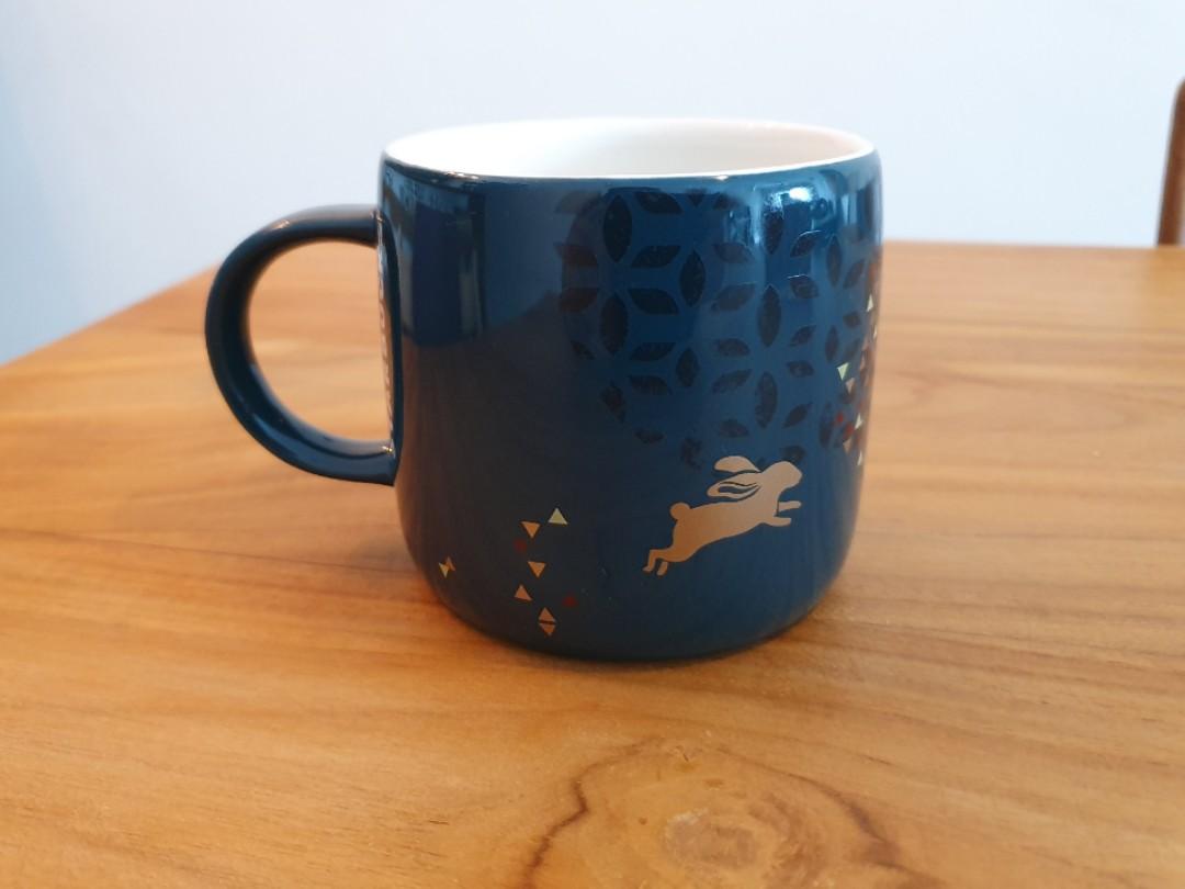 Starbucks Mid Autumn Festival Bunny Moon Mug Home Appliances Kitchenware On Carousell