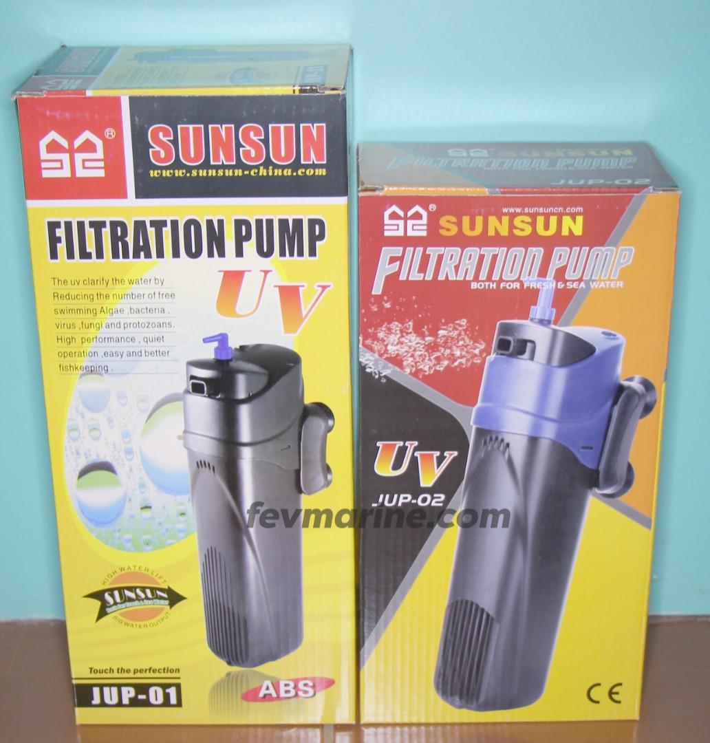 Submersible Inline UV Filter Clarifier with Pump for Aquarium or Pond