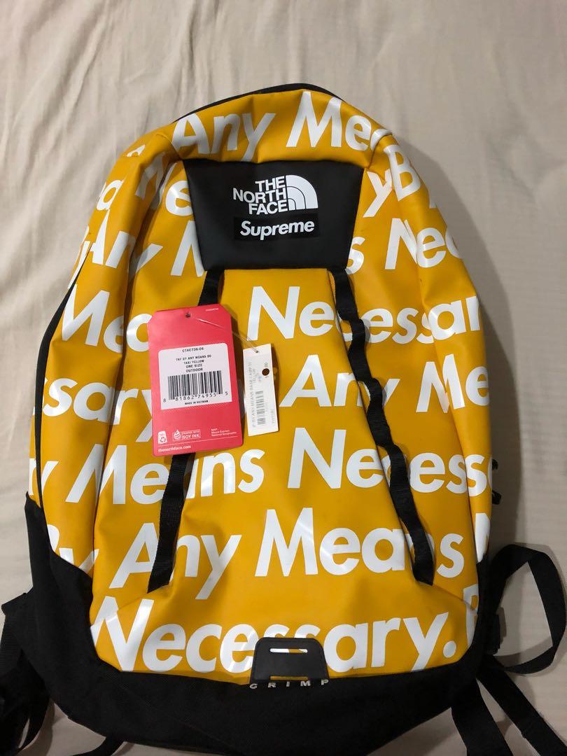 supreme by any means necessary backpack legit check