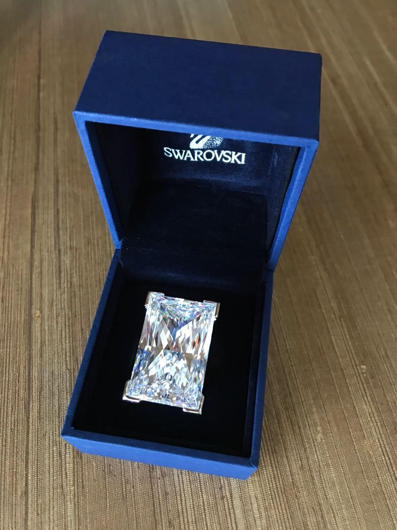 Swarovski crystal Ring Women s Fashion Jewelry Organisers Precious Stones on Carousell