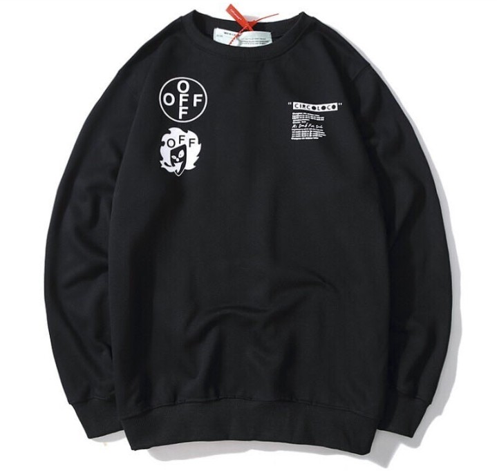 SWEATSHIRTS OFF WHITE CIRCOLOCO, Fesyen 