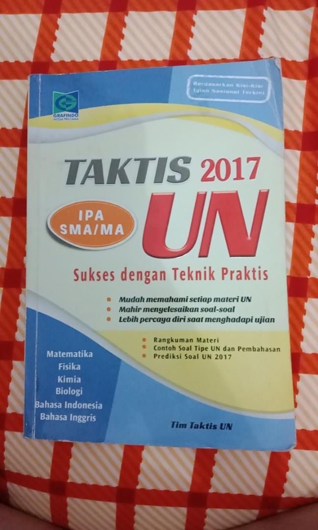 Taktis Un 2017 Books Stationery Textbooks On Carousell