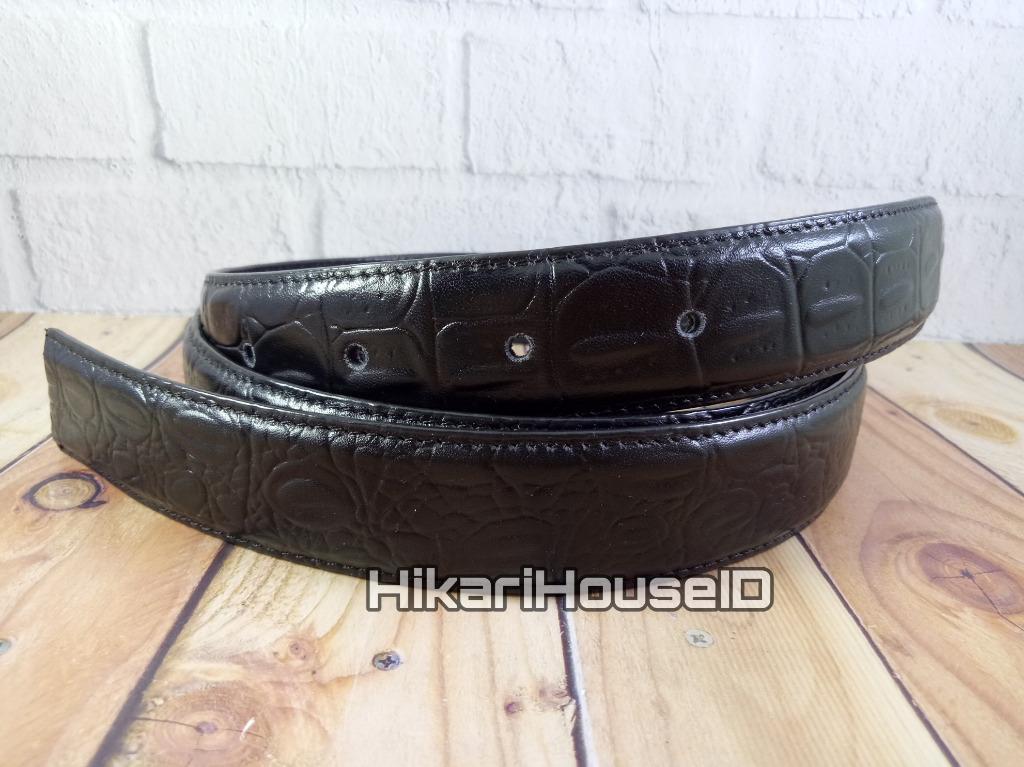 Tali Ikat Pinggang Sabuk Pria Kulit Asli Motif Buaya 2 9 Tali Ikat Pinggang Sabuk Pria Kulit Asli Motif Buaya 2 9
