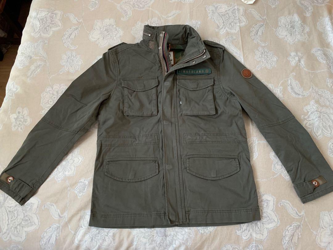 timberland army jacket
