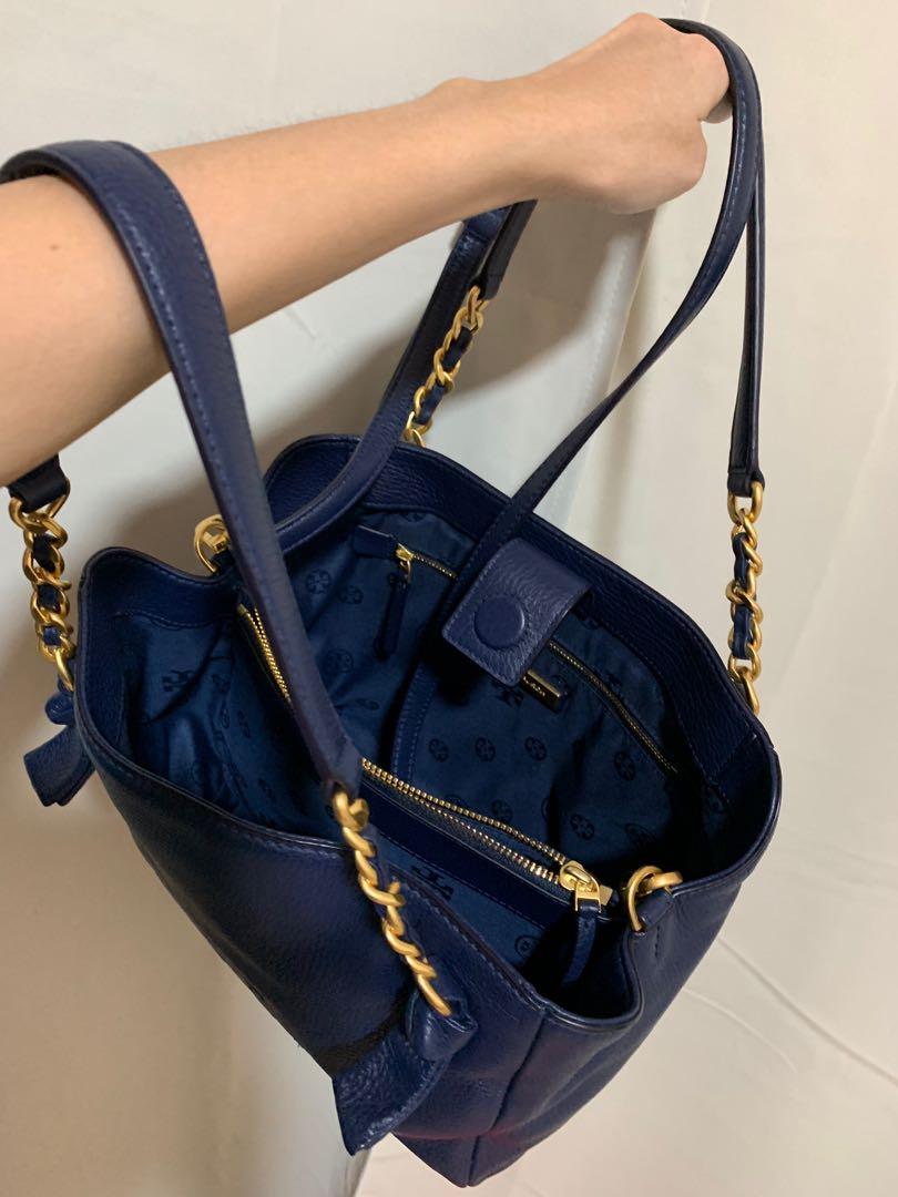 Tory Burch Harper Small Satchel, Women's Fashion, Bags & Wallets, Cross