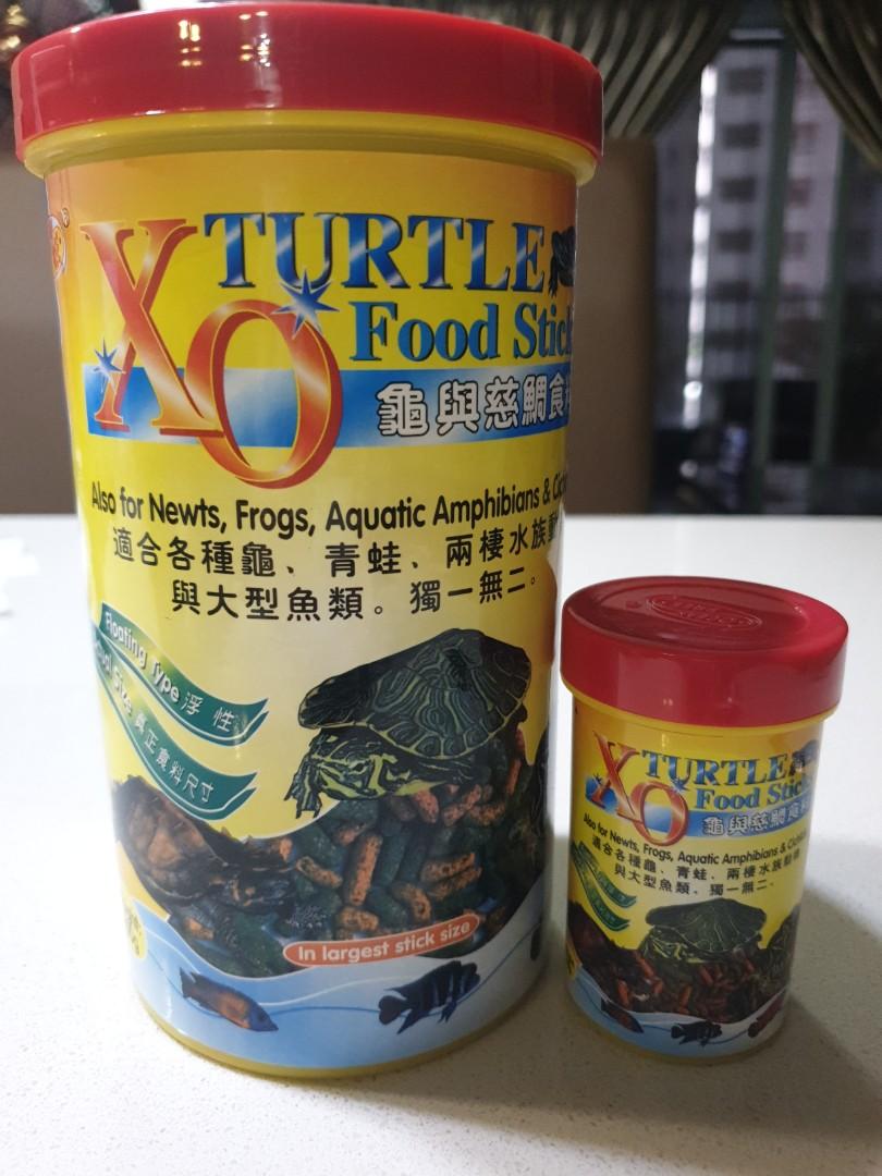 Turtle Food Sticks Xobrand Giant Tub 400g Pet Supplies For Small Animals Pet Food On Carousell