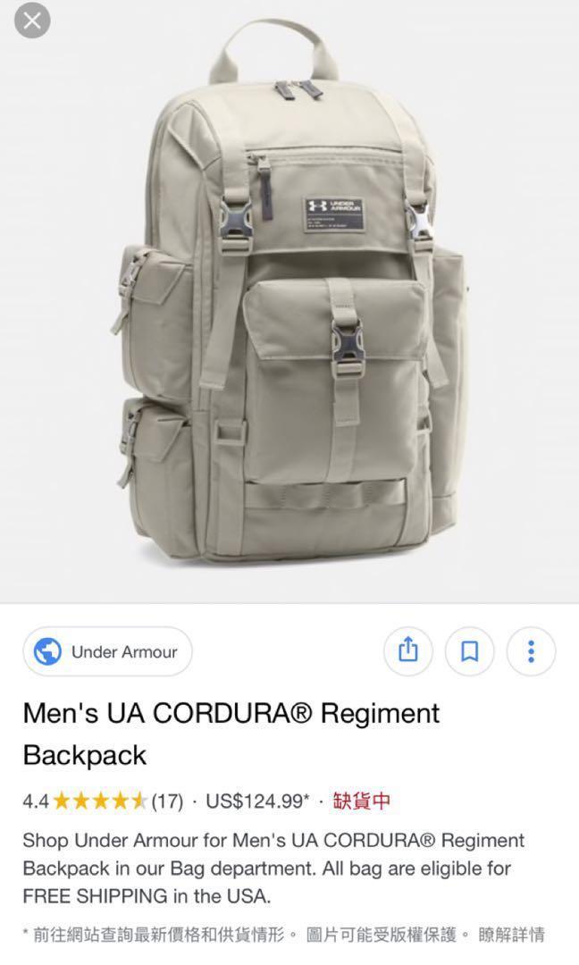 ua cordura regiment backpack