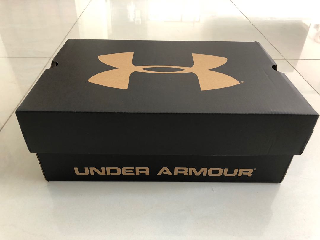 Under Armour Shoe Box, Men's Fashion, Activewear on Carousell