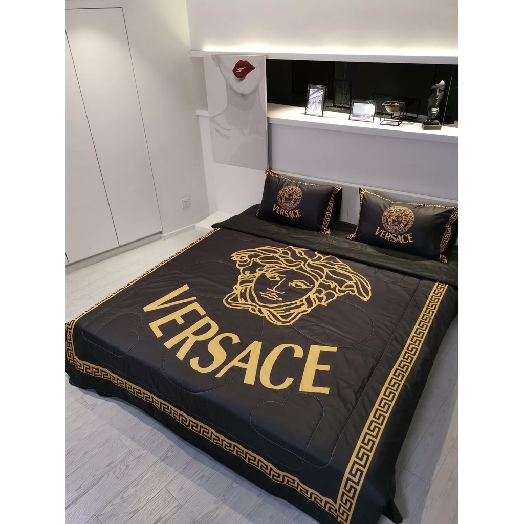 Versace Bedsheet Set With Comforter Furniture Home Decor