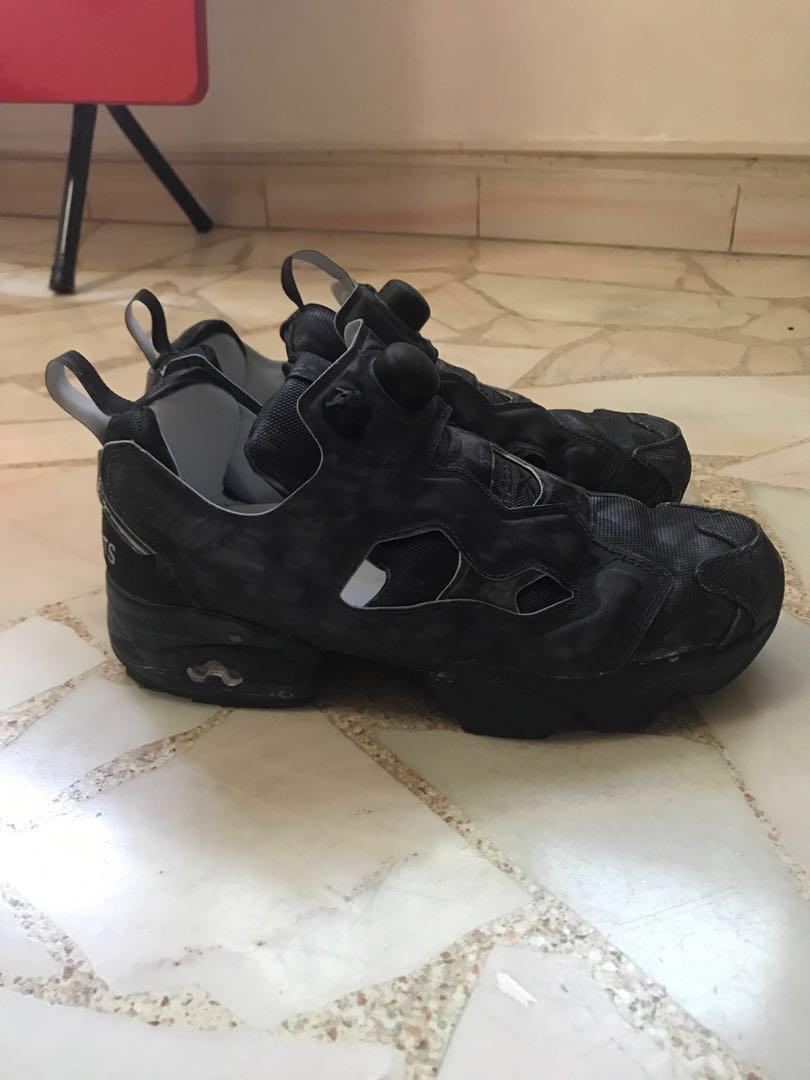 vetements reebok black