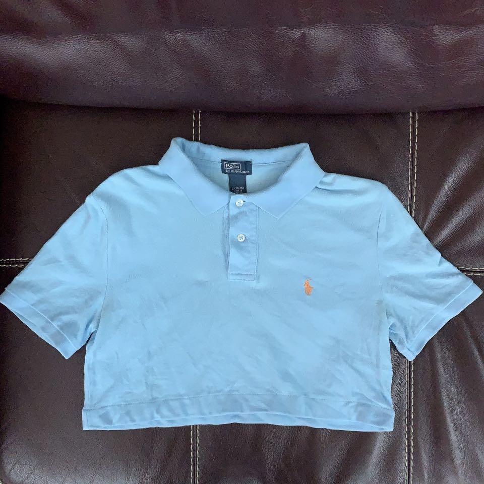 cropped polo ralph lauren