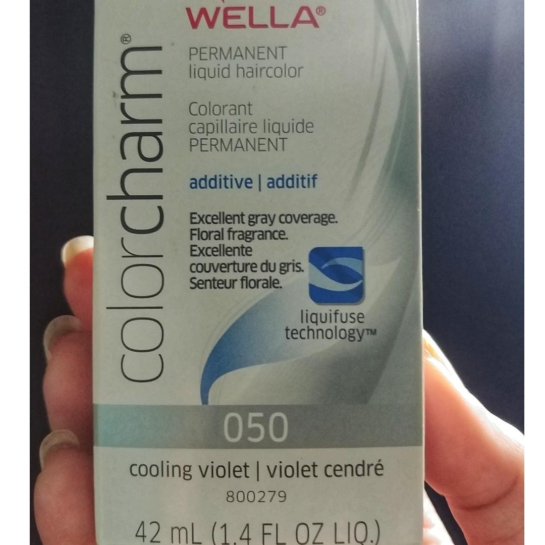 Wella 050 Cooling Violet Toner On Carousell